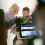person holding clapperboard, film, movie, entertainment, Dwayne Johnson, SISU