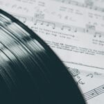music lyrics near vinyl record, music, love, Mariah The Scientist