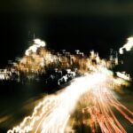 a blurry photo of a city at night, music, party next door, partyof2, AMERIKA’S NEXT TOP PARTY